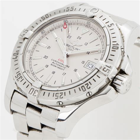 breitling colt chronometre automatic 500m 1650ft|breitling colt pre owned.